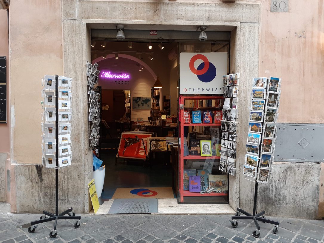 Outside Otherwise Bookshop.