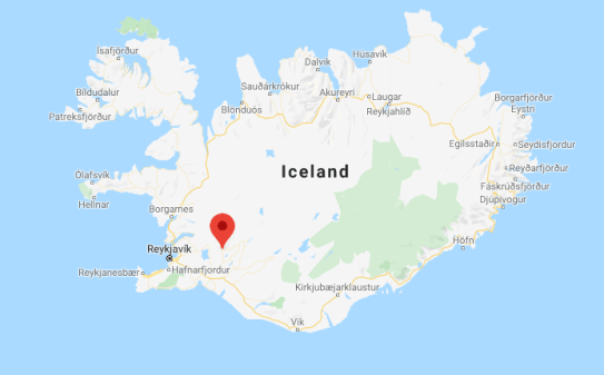 iceland map
